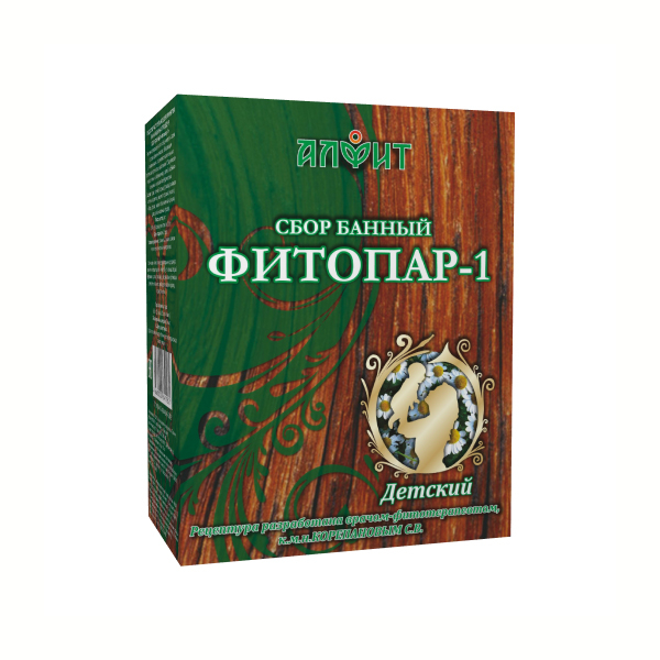 Сбор банный Алфит ФИТОПАР-1 Детский. Фото № 1