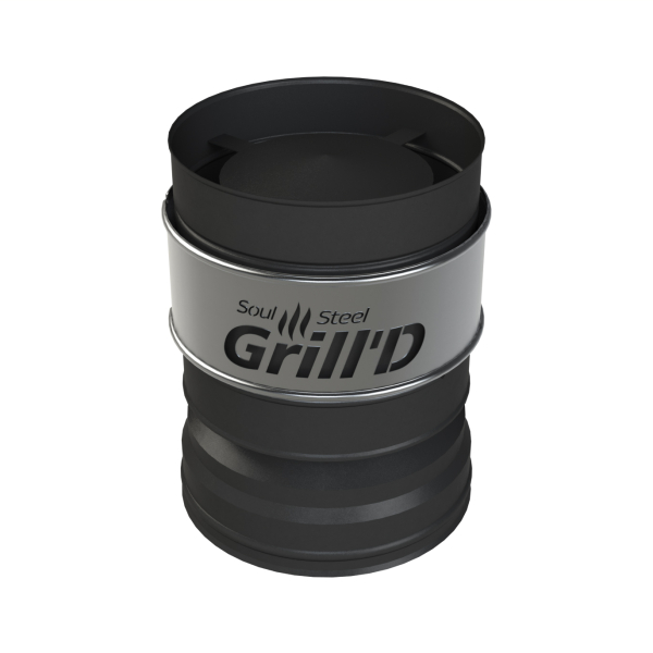 Двустенный дымоход Grill’D Оголовок-дефлектор К Нержавеющая сталь AISI 430. Фото № 1
