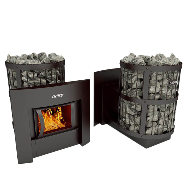 Печь Grill’D Leo 130 window black. Фото № 1