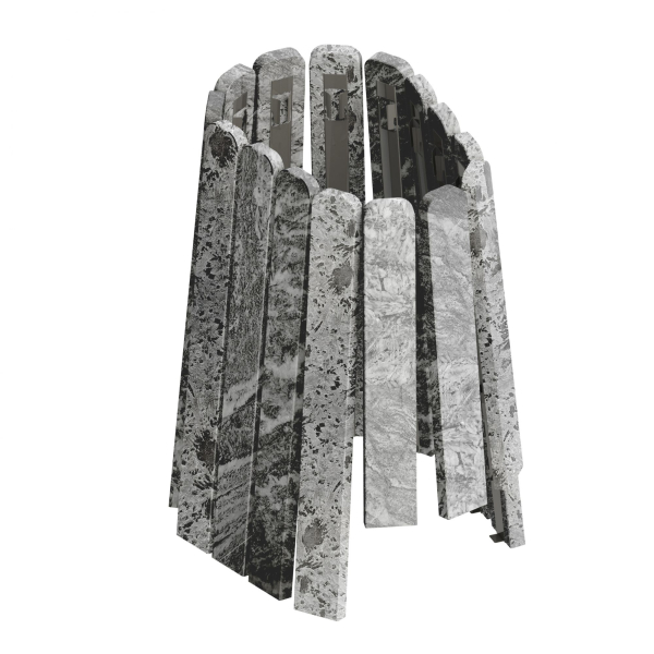 Комплект облицовки Grill’D Stone for 350 Vega Window Max (Серпентинит). Фото № 1