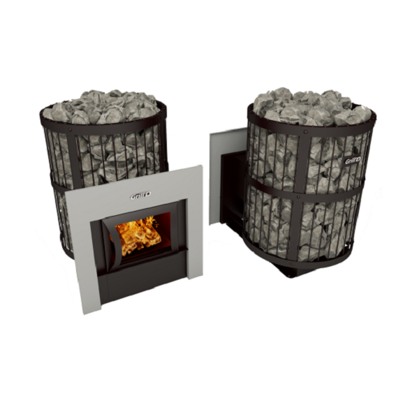 Печь Grill’D Leo 240 window black. Фото № 1