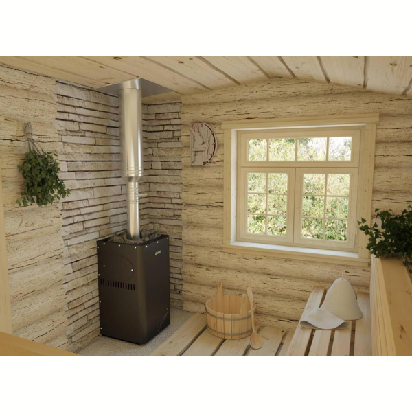 Печь Grill’D Fortuna 200 window black. Фото № 3