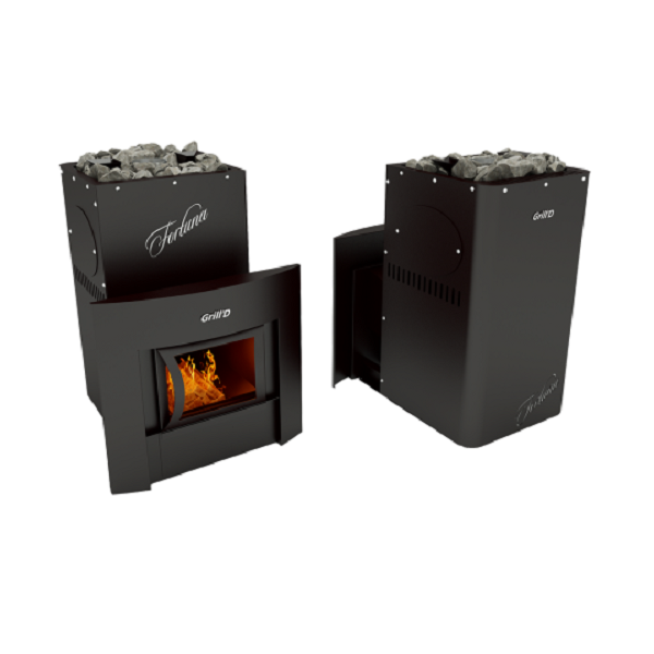 Печь Grill’D Fortuna 200 window black. Фото № 1