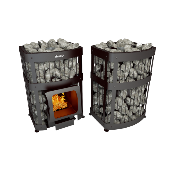 Печь Grill’D Fortuna 200G short black. Фото № 1