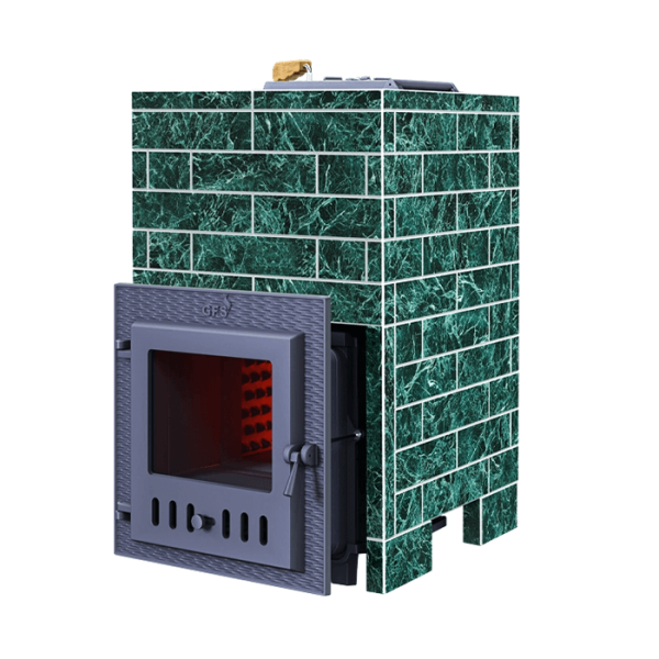 Комплект печь Гефест GFS ЗК 18 (М) Классика 830/40 Змеевик кирпич. Фото № 1