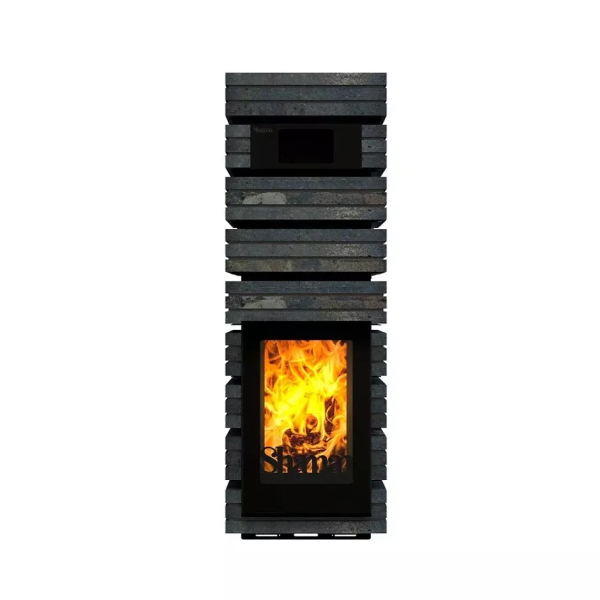 Дровяная банная печь Grill’D Shaman Short (2 каменки). Фото № 3