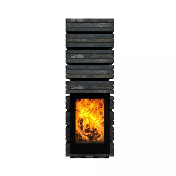 Дровяная банная печь Grill’D Shaman Long (2 каменки). Фото № 3