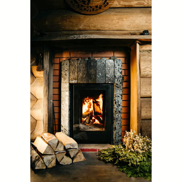 Дровяная банная печь Grill’D Shaman Long (4 каменки). Фото № 9