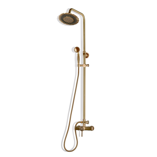 Комплект для душевой Bronze De Luxe WINDSOR душ Двойной цветок (без излива) 10118/1DF. Фото № 1