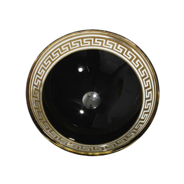 Раковина стеклянная Bronze De Luxe Т12-D420-H150мм 10130. Фото № 2