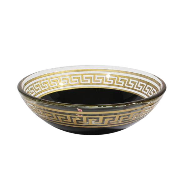 Раковина стеклянная Bronze De Luxe Т12-D420-H150мм 10130. Фото № 1