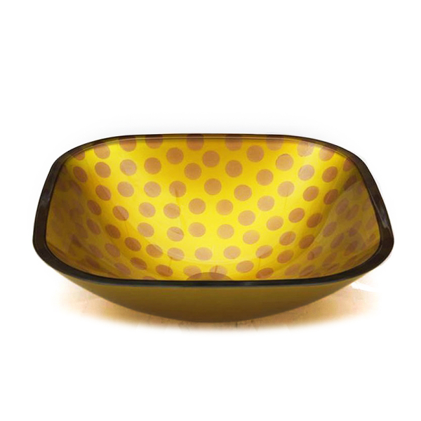 Раковина стеклянная Bronze De Luxe Т12-D420-H135мм 140008. Фото № 2