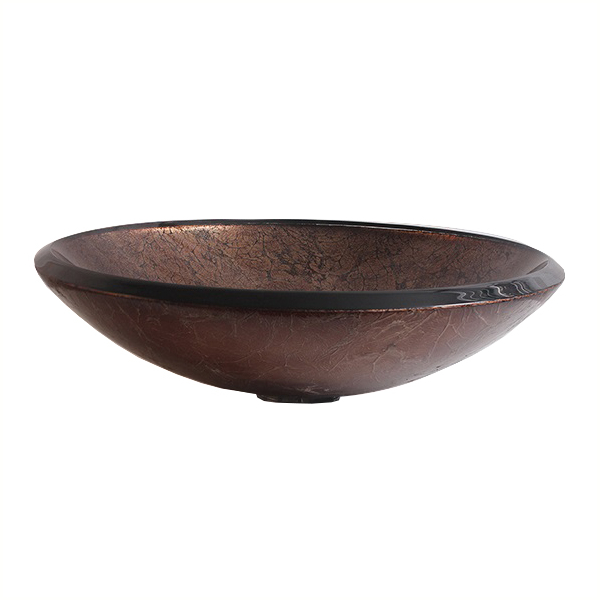 Раковина стеклянная Bronze De Luxe Т19-D460-H125мм 140134. Фото № 1