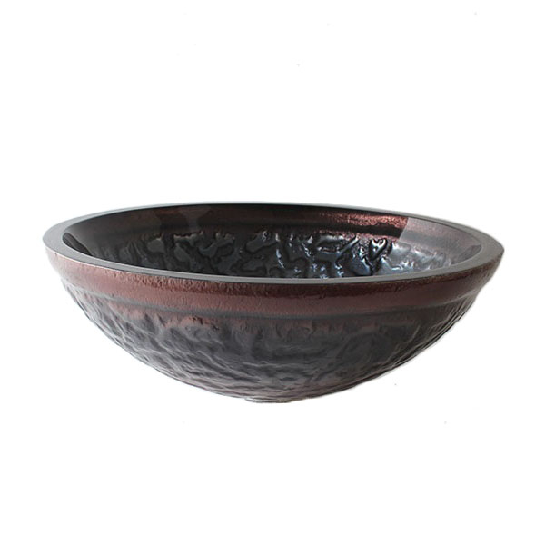 Раковина стеклянная Bronze De Luxe Т19-D425-H150мм 140138. Фото № 4