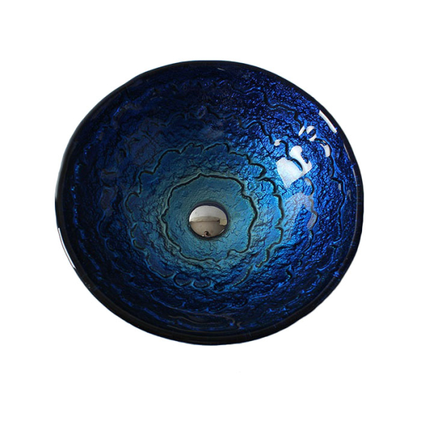 Раковина стеклянная со смесителем Bronze De Luxe Т12-D420-H150мм 140155/1. Фото № 2