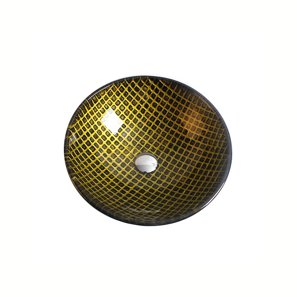 Раковина стеклянная Bronze De Luxe Т12-D420-H145мм 14167. Фото № 2