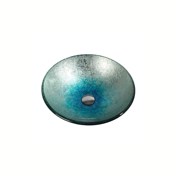 Раковина стеклянная Bronze De Luxe Т12-D420-H145мм 17150. Фото № 3