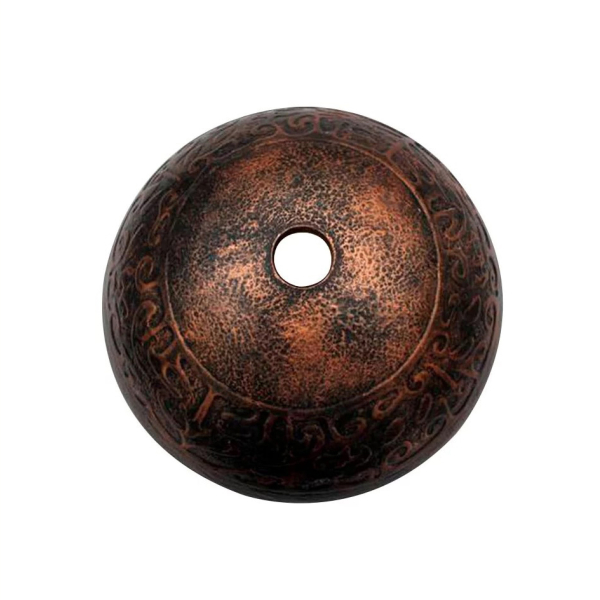 Раковина стеклянная Bronze De Luxe Т12-D420-H150мм 9107. Фото № 3