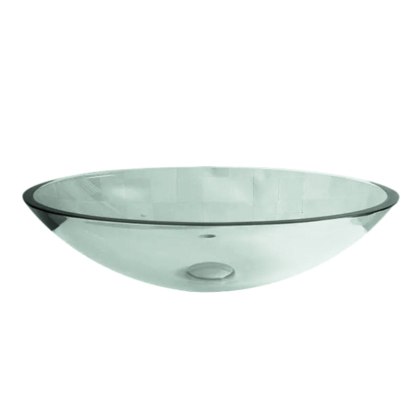 Раковина стеклянная Bronze De Luxe Т12-L510-W380-H140мм 9185. Фото № 2