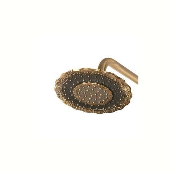 Комплект одноручковый для душа Bronze De Luxe WINDSOR (излив резной 20см) 10120PF/1. Фото № 4