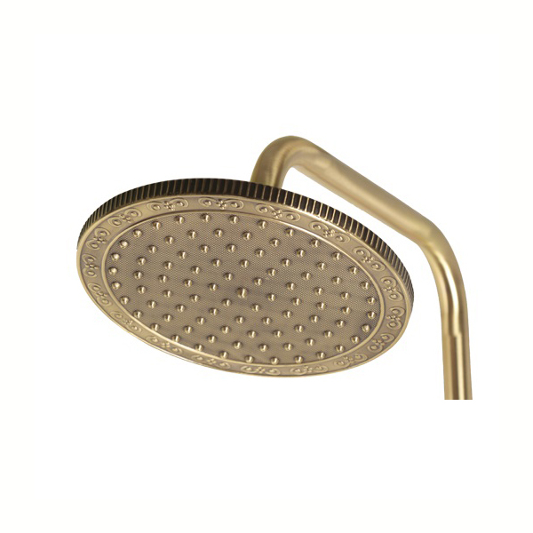 Комплект двухручковый для душа Bronze De Luxe ROYAL (излив 25см) 10121DR. Фото № 5