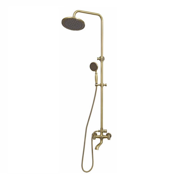 Комплект для ванны и душа Bronze De Luxe FLORENCE (излив 10 см) 10131. Фото № 1
