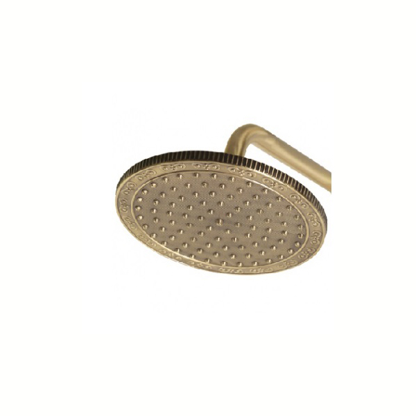 Комплект для душа встраиваемый с изливом Bronze De Luxe WINDSOR душ Круг 10137R. Фото № 5