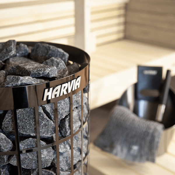 Электрическая печь Harvia Cilindro PC100E/135E Black Steel. Фото № 3