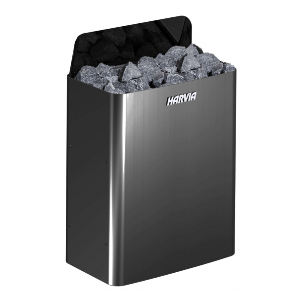 Электрическая печь Harvia The Wall SW60E Black Steel (без пульта). Фото № 1