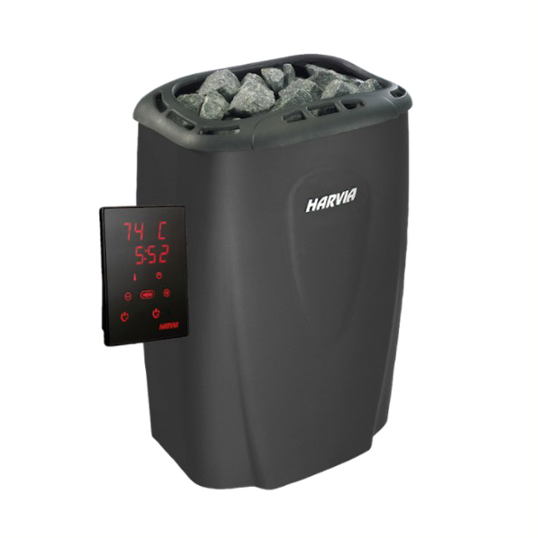 Электрическая печь Harvia Moderna V60XE Black. Фото № 1
