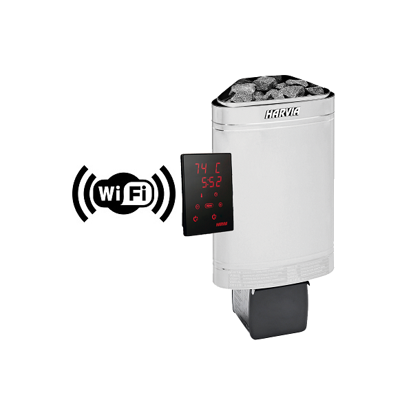 Электрическая печь Harvia Delta HD234XE Steel, с выносным пультом WiFi в комплекте. Фото № 1