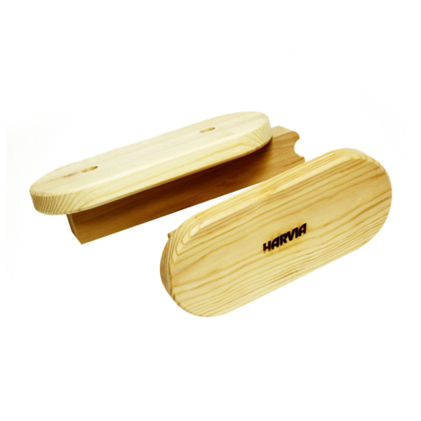Ручка дверная овальная Harvia SAZ001 сосна. Фото № 1