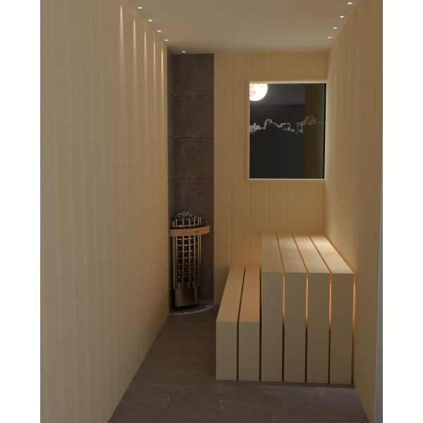 Угловая печь для сауны Harvia Glow Corner TRC90E 9 кВт, без пульта. Фото № 3