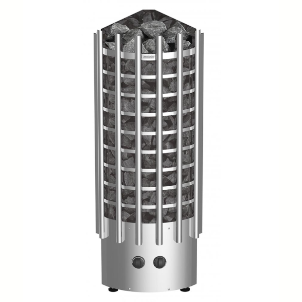 Угловая печь для сауны Harvia Glow Corner TRC70 6.8 кВт, встроенный пульт. Фото № 1