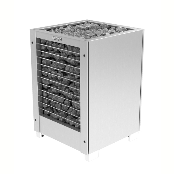 Печь Harvia Modulo MDS180H Steel (Одна сторона открыта). Фото № 4