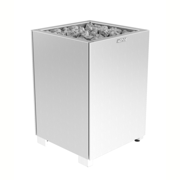 Печь Harvia Modulo MDS135GR Steel (Для угловой установки, справа). Фото № 7