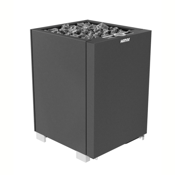 Печь Harvia Modulo Combi MD160SA Black (Закрытые боковые части). Фото № 1