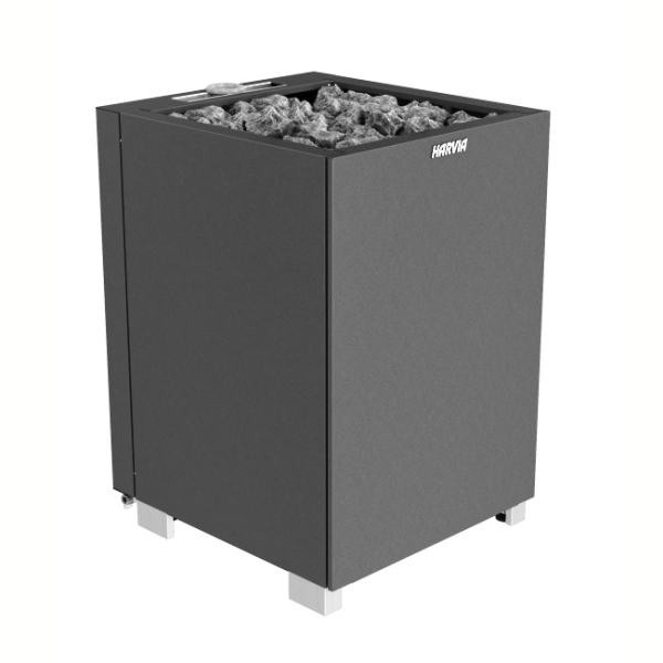 Печь Harvia Modulo Combi MD160SA Black (Закрытые боковые части). Фото № 3