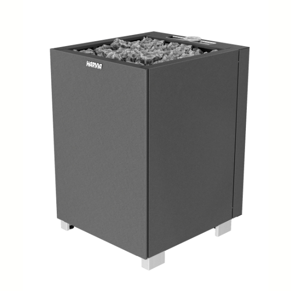 Печь Harvia Modulo Combi MD160SA Black (Закрытые боковые части). Фото № 2