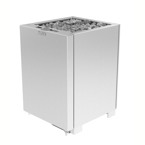 Печь Harvia Modulo Combi MDS160SA Steel (Закрытые боковые части). Фото № 4