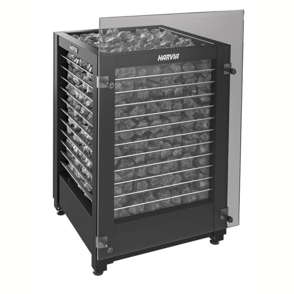 Печь Harvia Modulo Combi MD160SA Black (Закрытые боковые части). Фото № 5
