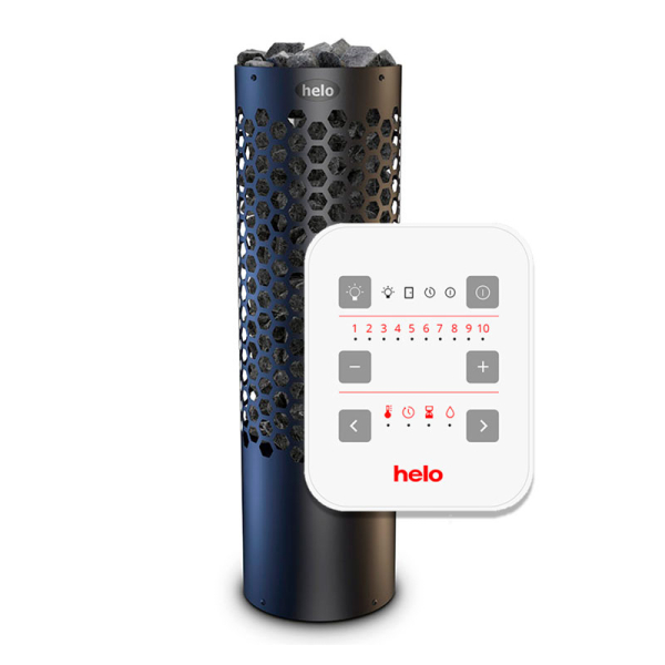 Печь для сауны Helo Piccolo 30 BWT Pure (3 кВт) 850Х230, пульт выносной. Фото № 1