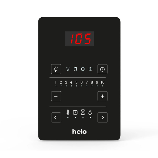 Электрическая печь для сауны Helo Roxx 60 (6 кВт, пульт Pure в комплекте, цвет черный). Фото № 4