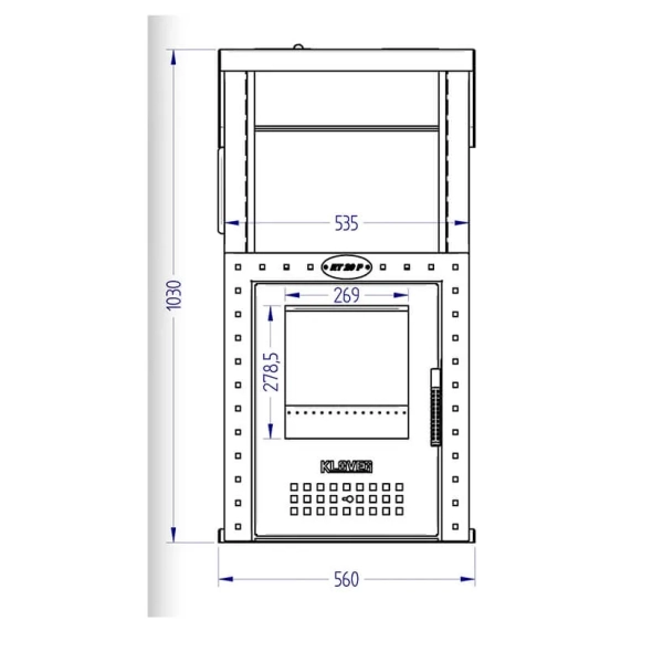 Печь для бани KLOVER RT-20P Серпентинит (дровяная). Фото № 7