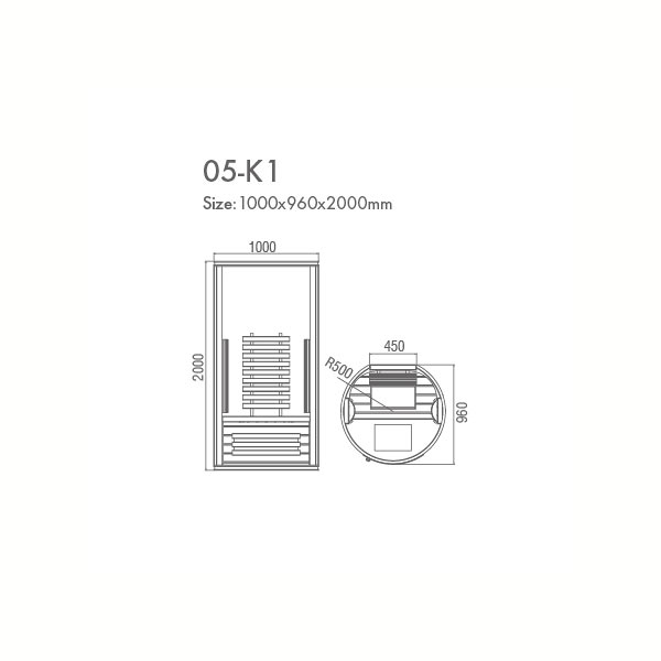 Инфракрасная сауна R05-K1. Фото № 7