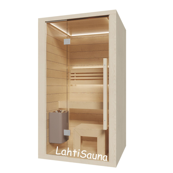 Сауна Lahtisauna KESKI PS-mini Стандарт (одноместная c печью Sentiotec). Фото № 1