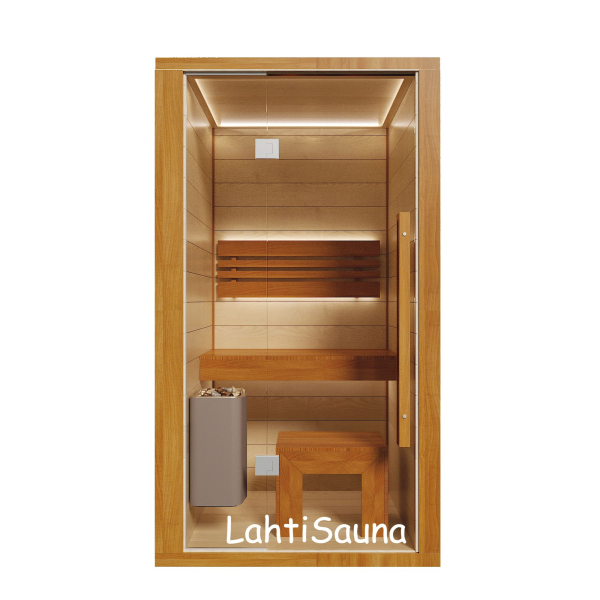 Сауна Lahtisauna KESKI PS-mini Стандарт (одноместная c печью Sentiotec). Фото № 3
