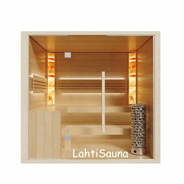Сауна Lahtisauna KESKI PS-maxi Стандарт (трехместная c печью Sentiotec). Фото № 3