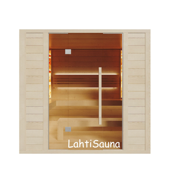 Сауна Lahtisauna KESKI PDDS-maxi Стандарт (трехместная c печью Sentiotec). Фото № 3
