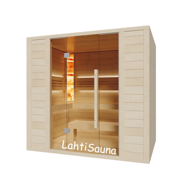 Сауна Lahtisauna KESKI PDDS-maxi Стандарт (трехместная c печью Sentiotec). Фото № 4